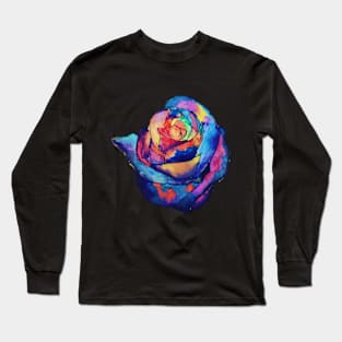 Galaxy Rose Long Sleeve T-Shirt